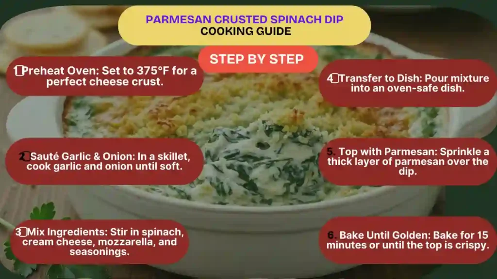longhorn Parmesan Crusted Spinach Dip cooking guide