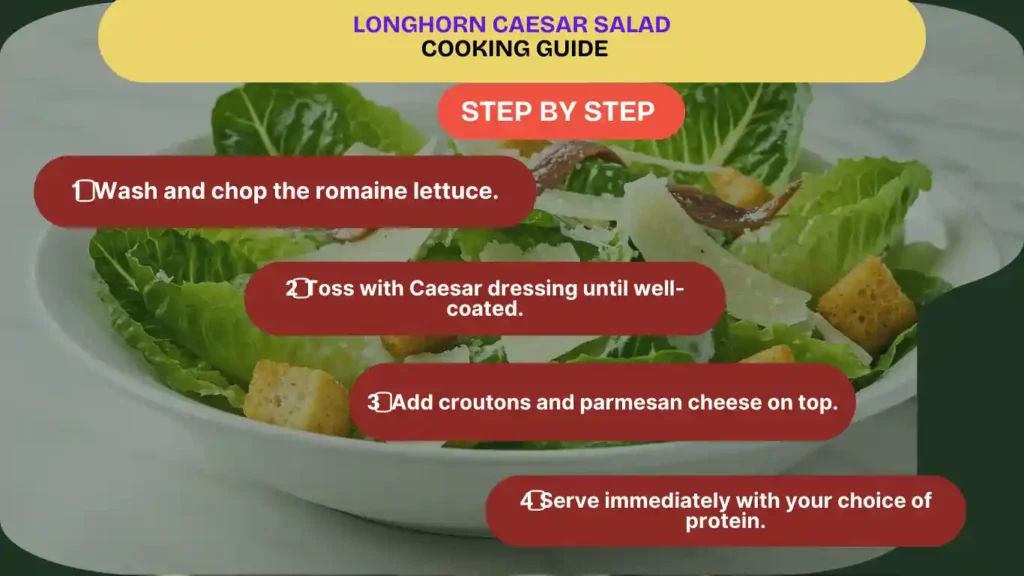 cook LongHorn Caesar Salad at home guide