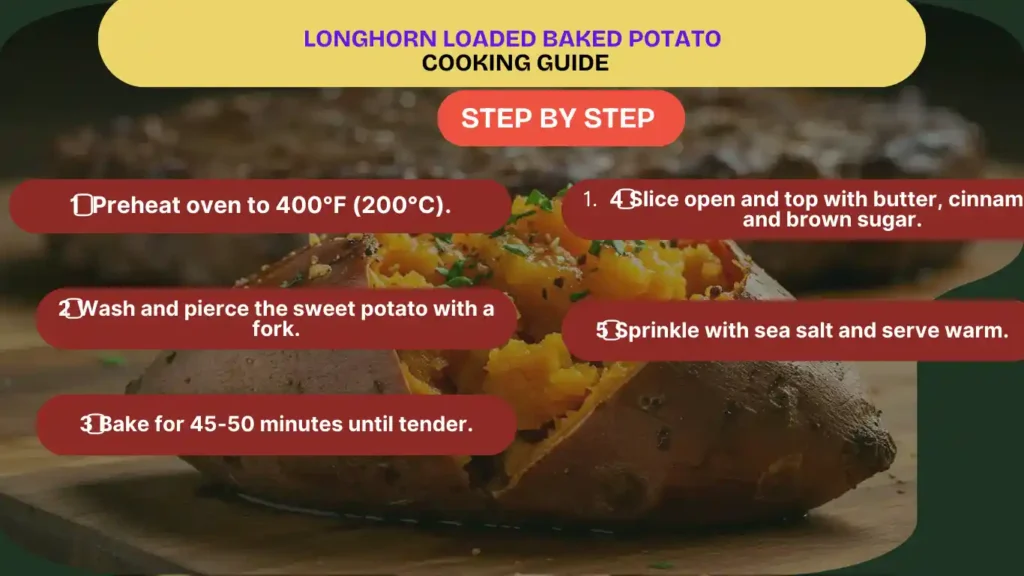 Longhorn Sweet Potato cook at home
