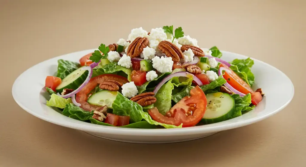 Fresh and Flavorful longhorn Mixed Green Salad – A Classic Side