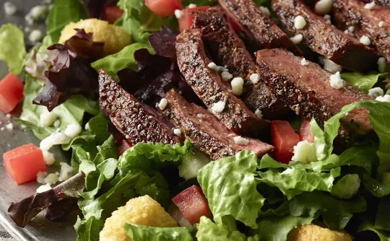 LongHorn 7-Pepper Sirloin Salad Menu Prices & Nutrition