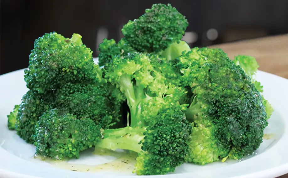 Fresh Steamed Broccoli 1